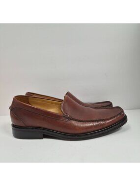 Cole Haan Nike Air Men's Brown Leather Loafers Slip-On Dress Shoes Size 9 M